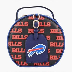 CUCE BUFFALO BILLS REPEAT LOGO ROUND BAG - NEW WITH TAGS